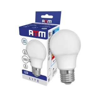 Żarówka LED AMM-LITE-E27-A55-5W-CW - Żarówki LED - miniaturka - grafika 1