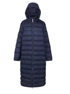 Kurtki damskie - Icepeak Płaszcz pikowany "Moraine" w kolorze granatowym - miniaturka - grafika 1