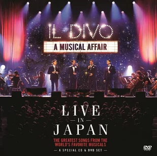 Il Divo: A Musical Affair (CD / Album with DVD) - Pozostałe filmy DVD - miniaturka - grafika 1