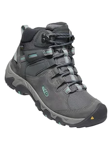 Keen Skórzane buty turystyczne "Steens" w kolorze szarym - Buty trekkingowe damskie - miniaturka - grafika 1