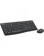 Zestawy myszka + klawiatura - LOGITECH MK295 Silent Wireless Combo - GRAPHITE - HUN - INTNL - miniaturka - grafika 1