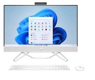 HP All in One 27-cb0221nf / 7X700EA / AMD Ryzen 7 / 16GB / SSD 512GB / AMD Radeon / Win 11 / Biały - Zestawy komputerowe - miniaturka - grafika 1