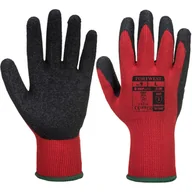 Rękawice robocze - Rękawica Grip PORTWEST [A100] Czarny Czerwony XL - miniaturka - grafika 1