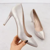 Czółenka - Czółenka zamszowe Sergio Leone 1339 W SK428B - miniaturka - grafika 1