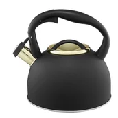 Czajniki na gaz - Czajnik z gwizdkiem Ambition Royal czarny 2,5l - miniaturka - grafika 1