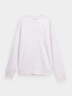 Bluzy męskie - Outhorn Bluza OTHAW23TSWSM0755 Biały Regular Fit - miniaturka - grafika 1