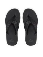 Klapki i japonki męskie - Quiksilver Japonki AQYL100623 Czarny - miniaturka - grafika 1