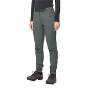 Spodnie sportowe damskie - Damskie spodnie softshellowe Jack Wolfskin ZIEGSPITZ PANTS W slate green - 34 - miniaturka - grafika 1