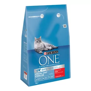 Purina ONE Sterilized, wołowina - 2 x 3 kg - Sucha karma dla kotów - miniaturka - grafika 1