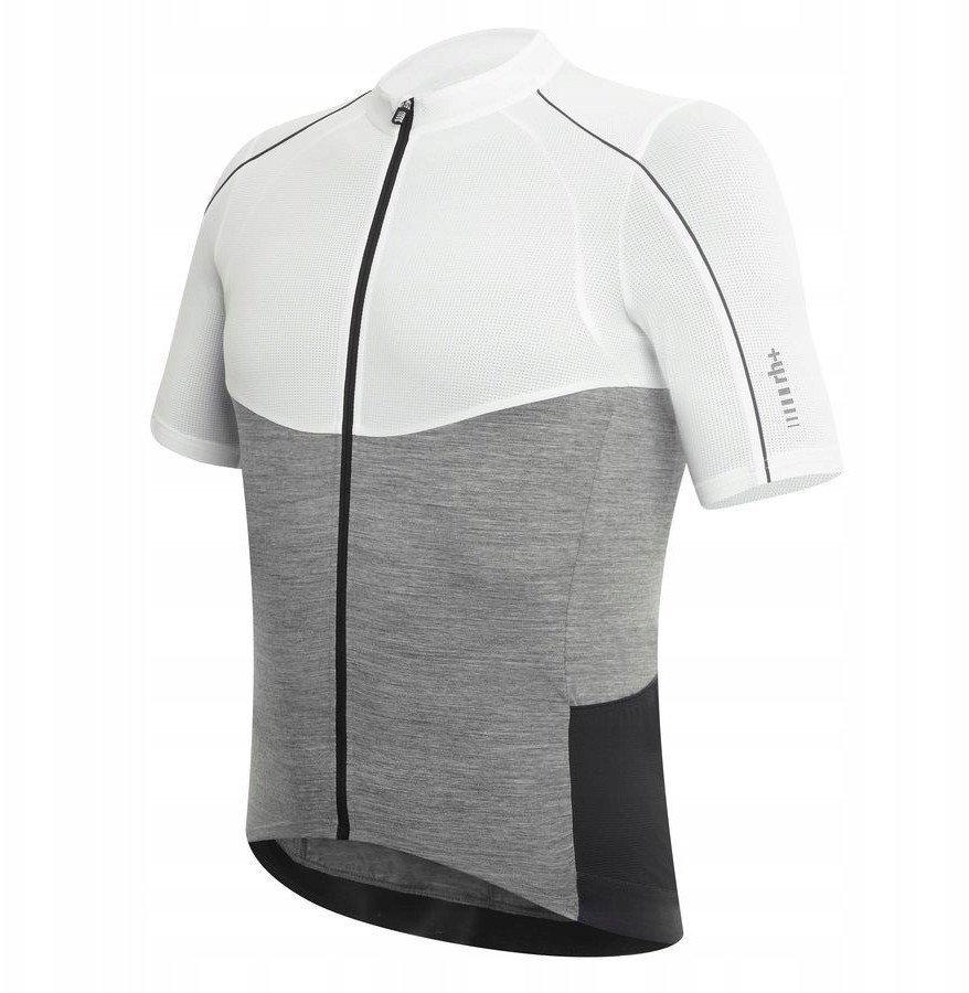RH+ Wool AirX Jersey white-melange grey - ECU0340