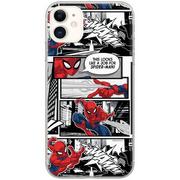 Etui i futerały do telefonów - ERT GROUP Oryginalne etui na telefon komórkowy Spider Man 001 iPhone 11 Phone Case Cover MPCSPIDERM065 - miniaturka - grafika 1