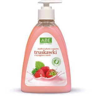 Mydło w płynie o zapachu truskawki 500 ml ABE - Mydła - miniaturka - grafika 1