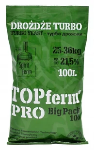 Drożdże gorzelnicze spiritferm topferm pro bigpack 100l - Domowy wyrób alkoholu - miniaturka - grafika 1