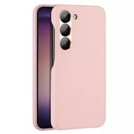 Etui i futerały do telefonów - Dux Ducis Grit etui Samsung Galaxy S23 elegancki pokrowiec ze sztucznej skóry MagSafe różowe - miniaturka - grafika 1