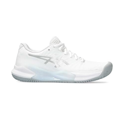 ASICS Damskie trampki Gel-Challenger 14 Padel, Biały Czysty Srebrny, 39.5 EU