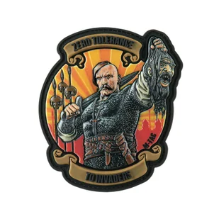 M-Tac - Naszywka Zero Tolerance - PVC - Coyote - 51348040 - Odzież taktyczna i umundurowanie - miniaturka - grafika 1