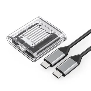 Kieszeń obudowa na dysk TC20-M2-10G M.2 NVME USB-C - przezroczysta ORICO - Obudowy i kieszenie na dyski twarde - miniaturka - grafika 1
