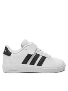 adidas Sneakersy Grand Court 2.0 IH5529 Biały - Buty dla dziewczynek - miniaturka - grafika 1