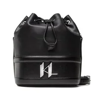 Plecaki - Torebka Karl Lagerfeld - 225W3089 Black - KARL LAGERFELD - miniaturka - grafika 1