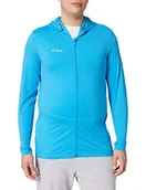 Kurtki i płaszcze dla chłopców - JAKO Run 2.0 dziecięca kurtka z kapturem, niebieski, 152 - miniaturka - grafika 1