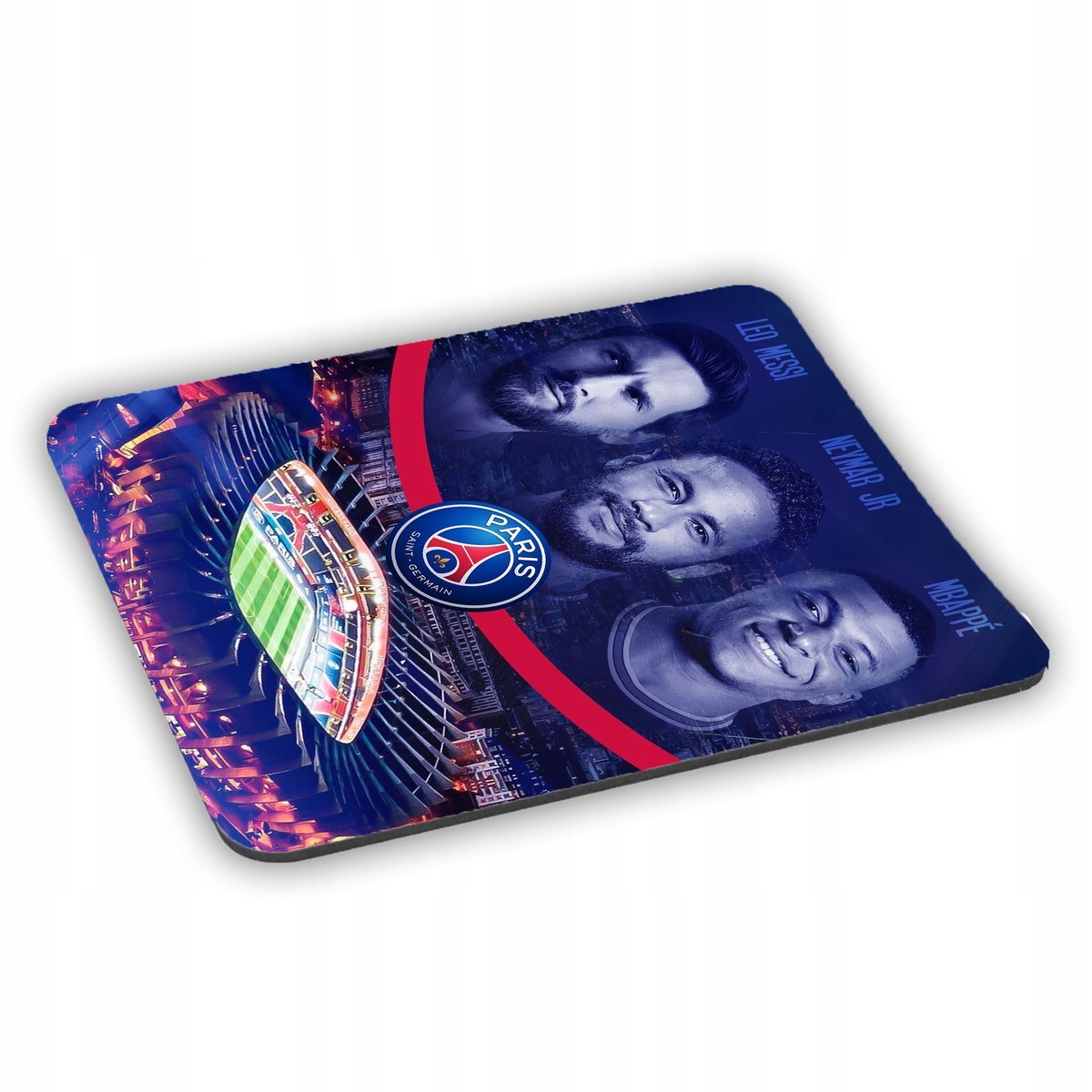 PODKŁADKA POD MYSZ TRIO MBAPPE NEYMAR MESSI RONALD