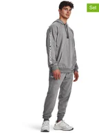 Bluzy męskie - Under Armour 2-częściowy zestaw w kolorze szarym - miniaturka - grafika 1