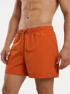 Kąpielówki męskie - Tommy Hilfiger Szorty kąpielowe UM0UM03477 Pomarańczowy Regular Fit - miniaturka - grafika 1