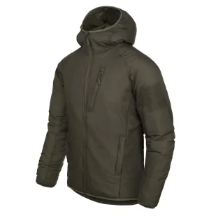 Kurtka Helikon-Tex WOLFHOUND Hoodie Climashield Apex 67g - Taiga Green XS - Odzież taktyczna i umundurowanie - miniaturka - grafika 1
