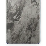 Akcesoria do tabletów i e-booków - Folia naklejka skórka strukturalna na TYŁ do Lenovo M10 Plus -  Marmur Czarny - apgo SKINS - miniaturka - grafika 1