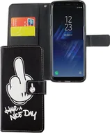 Etui i futerały do telefonów - Etui na telefon komórkowy Etui na telefon komórkowy Samsung Galaxy S8+ Plus Have A Nice Day Czarny - miniaturka - grafika 1