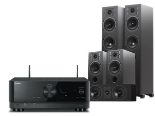 Kino domowe Yamaha RX-V4A + Diva 5 + 3 + 7 - Kino domowe - miniaturka - grafika 1