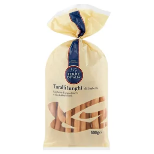 Terre d'Italia Przekąska z ciasta chlebowego z oliwą z oliwek 500 g - Kuchnie świata - miniaturka - grafika 1