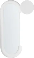 Lustra - BELIANI Lustro ścienne białe rama z płyty MDF szkło 54 x 158 cm nieregularny kształt nowoczesny stylReplika acyjna ozdoba wisząca - miniaturka - grafika 1