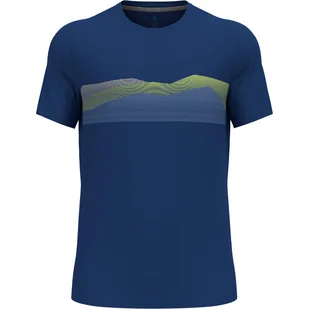 Koszulka z krótkim rękawem męska ODLO F-Dry Ridgeline T-Shirt Crew Neck s/s - Koszulki męskie - miniaturka - grafika 1