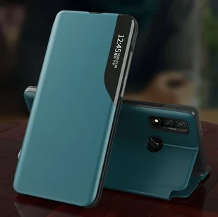 Eco Leather View Case elegancki futerał etui z klapką i funkcją podstawki Samsung Galaxy A52s 5G / A52 5G / A52 4G czerwony - Etui i futerały do telefonów - miniaturka - grafika 6