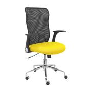 Fotele i krzesła biurowe - Emaga Krzesło Biurowe Minaya P&C BALI100 Żółty - miniaturka - grafika 1