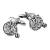 Spinki do mankietów i krawatów - Spinki do mankietów Bicykl X2 WCL037 - miniaturka - grafika 1