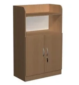 Meble do szkół i przedszkoli - Regał szkolny z szafką Bałtyk ZJ - miniaturka - grafika 1