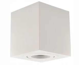 Superled Torget Mini lampa sufitowa sześcian kierunkowa biała - Lampy sufitowe - miniaturka - grafika 1