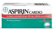 Serce i układ krążenia - Aspirin cardio 100 mg x 56 tabl powlekanych - miniaturka - grafika 1