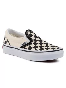 Vans Tenisówki Classic Slip-On VN000ZBUEO11 Biały - Trampki męskie - miniaturka - grafika 1