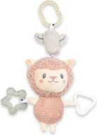 Zawieszki dla dzieci i niemowląt - NEW BABY PLUSZOWA ZAWIESZKA DO WÓZKA LAMA PINK 8596164140253 - miniaturka - grafika 1