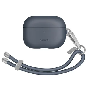 UNIQ etui Coehl Haven AirPods Pro 2 (2022/2023) ciemnoniebieski/sapphire blue - Akcesoria do słuchawek - miniaturka - grafika 6
