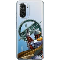 Etui i futerały do telefonów - ERT GROUP etui na telefon Xiaomi MI 11i/ REDMI K40/K40 PRO/POCO F3/ F3 PRO, case oryginalny i oficjalnie licencjonowany przez Star Wars, wzór Boba Fett 002, plecki z TPU częściowo przeźroczyste - miniaturka - grafika 1