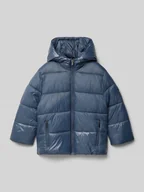 Kurtki i płaszcze dla chłopców - Kurtka pikowana z kapturem - miniaturka - grafika 1