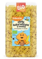 Dodatki do kaszek - Płatki Kukurydziane w Miodzie BIO 300g - Biominki - miniaturka - grafika 1