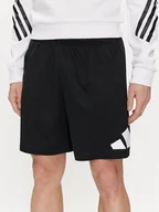 Spodenki męskie - adidas Szorty sportowe Train Essentials Logo Training Shorts IB8121 Czarny Regular Fit - miniaturka - grafika 1