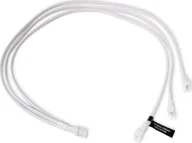 Kable komputerowe i do monitorów - Alphacool Alphacool Y-Splitter 4-Pin auf 3x 4-Pin PWM 60cm - weiß - miniaturka - grafika 1