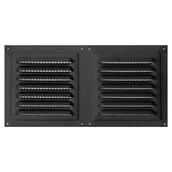 Kratki wentylacyjne - Kratka wentylacyjna ze stali nierdzewnej, wodoodporna (300 x 150 mm) - miniaturka - grafika 1