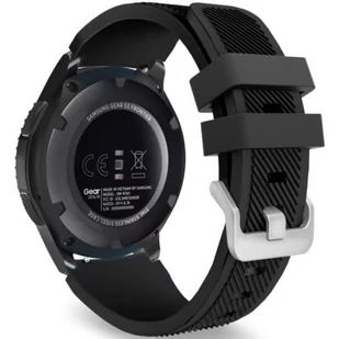 Samsung TECH-PROTECT Pasek TECH-PROTECT do Galaxy Watch 46mm Czarny 897174 - Akcesoria do pulsometrów i zegarków sportowych - miniaturka - grafika 1